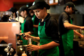 employees at work